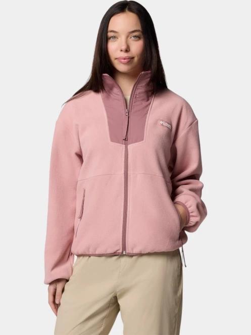 Columbia Sequoia Grove Full Zip Fleece női polár pulóver rózsaszín színben 2