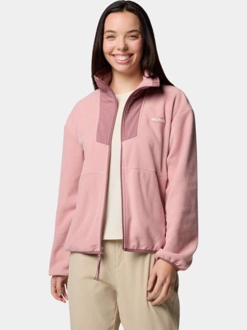 Columbia Sequoia Grove Full Zip Fleece női polár pulóver rózsaszín színben 6