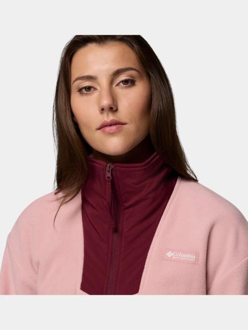 Columbia Sequoia Grove Full Zip Fleece női polár pulóver rózsaszín színben 7