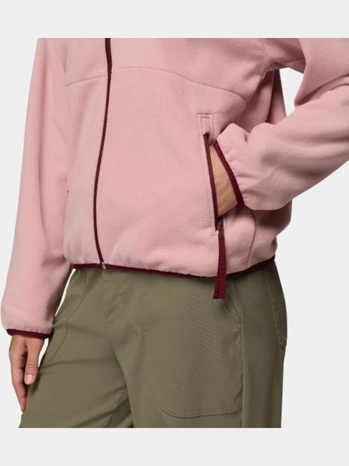 Columbia Sequoia Grove Full Zip Fleece női polár pulóver rózsaszín színben 8