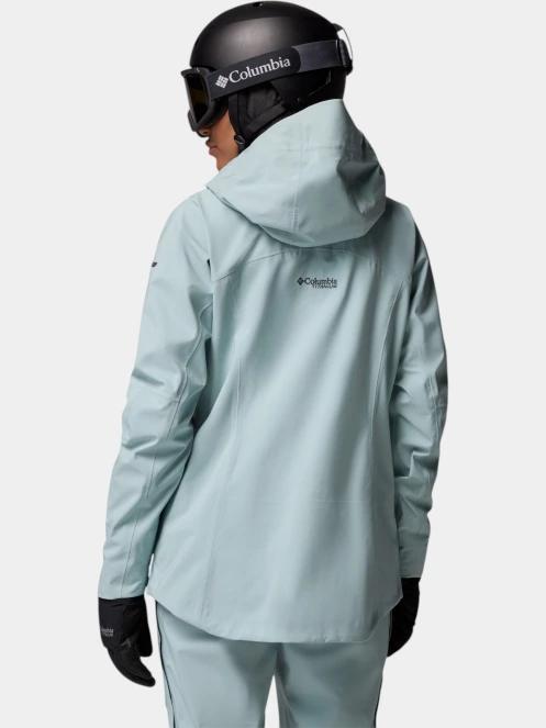 Columbia Platinum Peak II 3L Shell női síkabát kék színben 4