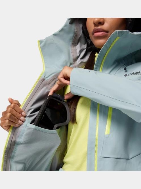 Columbia Platinum Peak II 3L Shell női síkabát kék színben 7