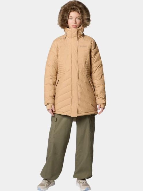 Columbia Lay D Down IV Mid Jacket női télikabát barna színben 5