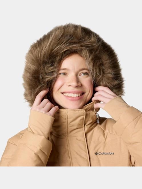 Columbia Lay D Down IV Mid Jacket női télikabát barna színben 7