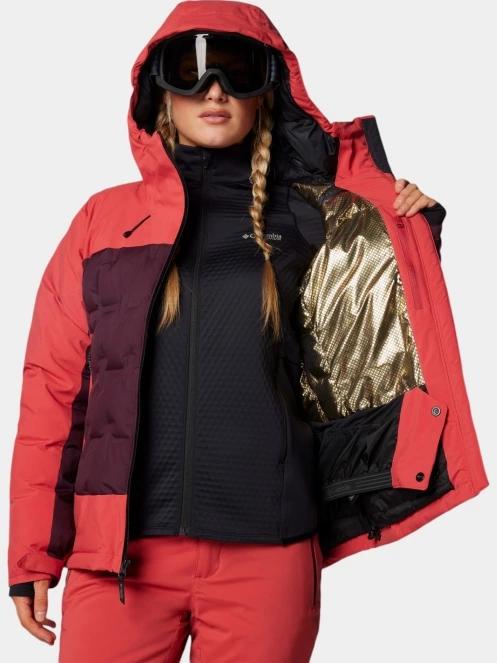 Columbia Wildcard IV Down Jacket női steppelt síkabát rózsaszín színben 6