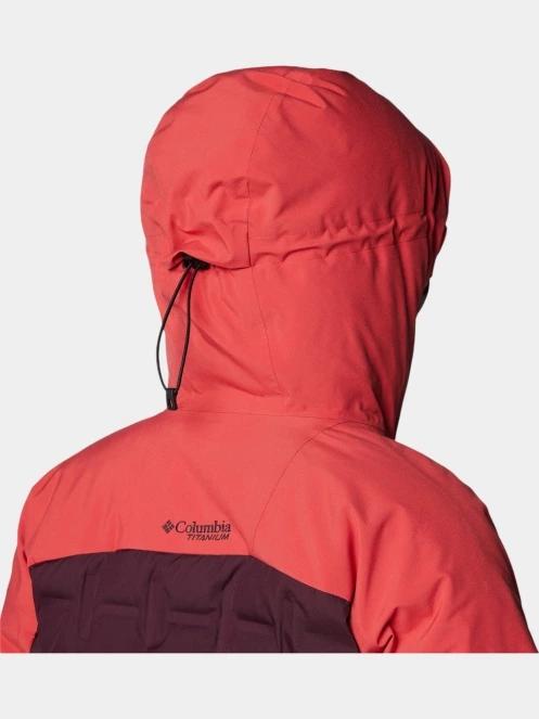 Columbia Wildcard IV Down Jacket női steppelt síkabát rózsaszín színben 7