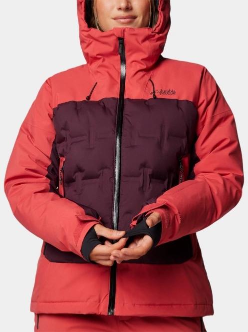 Columbia Wildcard IV Down Jacket női steppelt síkabát rózsaszín színben 9