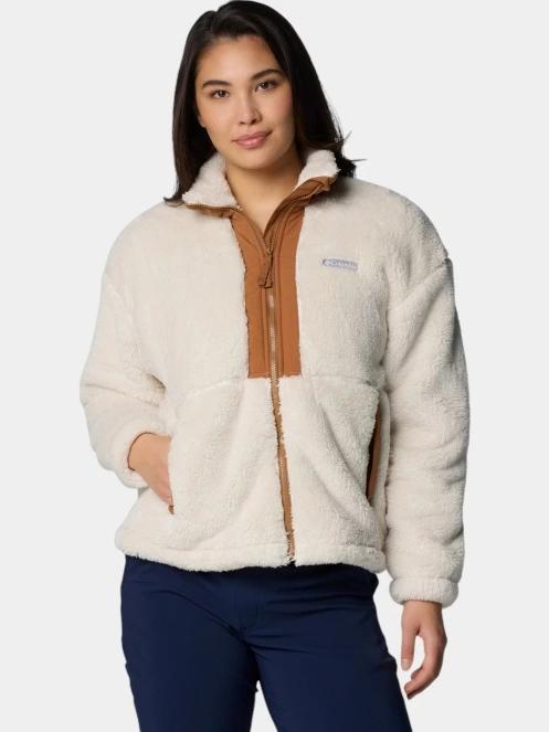 Columbia Boundless Discovery Sherpa Full Zip II női polár pulóver homok színben 2