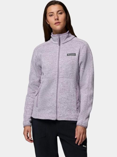 Columbia Sweater Weather Full Zip II női polár pulóver lila színben 2