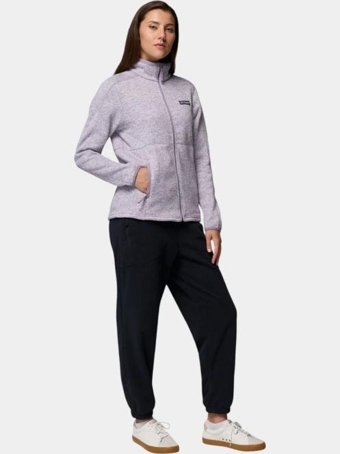 Columbia Sweater Weather Full Zip II női polár pulóver lila színben 6