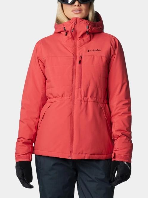 Columbia Powdered Peak Insulated Jacket női síkabát piros színben 2