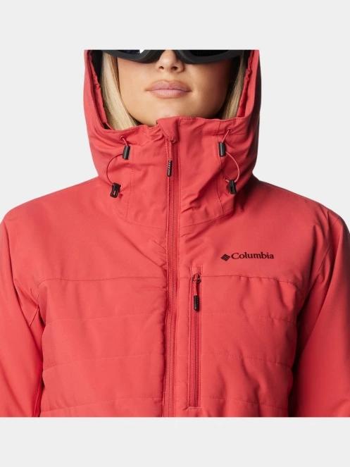 Columbia Powdered Peak Insulated Jacket női síkabát piros színben 8