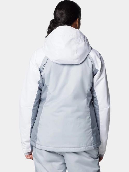 Columbia Snowy Summit Insulated Jacket női síkabát szürke színben 4