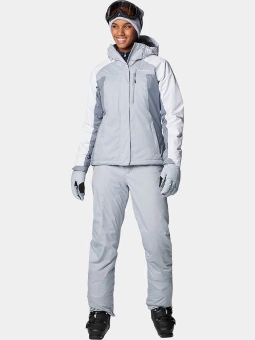 Columbia Snowy Summit Insulated Jacket női síkabát szürke színben 5