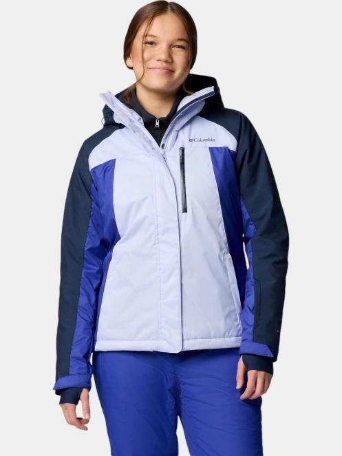 Columbia Snowy Summit Insulated Jacket női síkabát kék színben 2