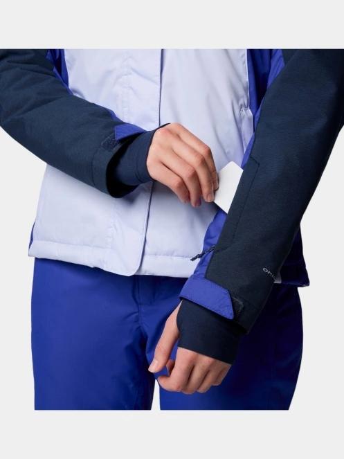 Columbia Snowy Summit Insulated Jacket női síkabát kék színben 8