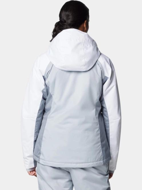 Columbia Snowy Summit Insulated Jacket női síkabát szürke színben 3