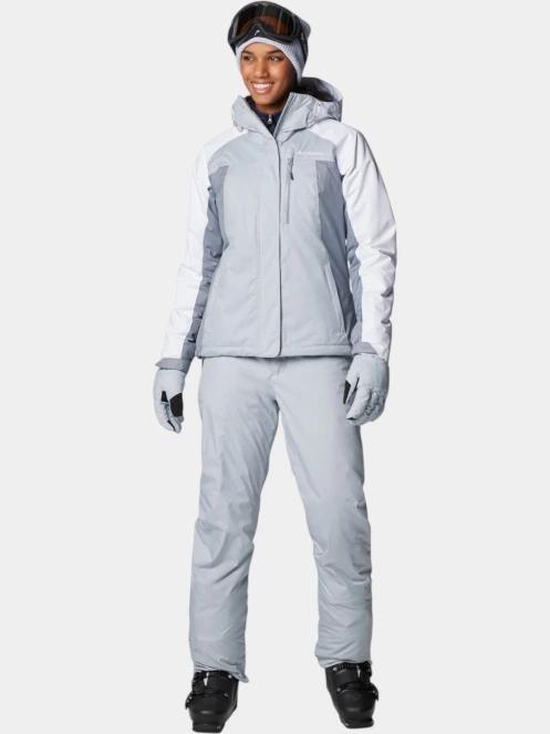 Columbia Snowy Summit Insulated Jacket női síkabát szürke színben 4