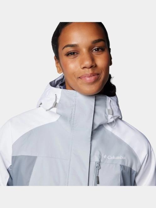 Columbia Snowy Summit Insulated Jacket női síkabát szürke színben 6