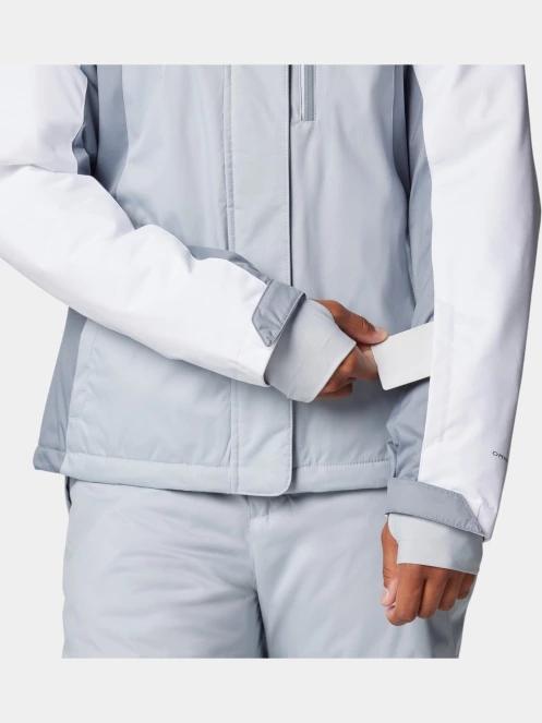 Columbia Snowy Summit Insulated Jacket női síkabát szürke színben 8