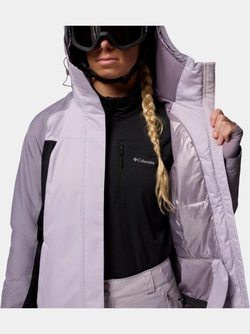 Columbia Snowy Summit Insulated Jacket női síkabát lila színben 8
