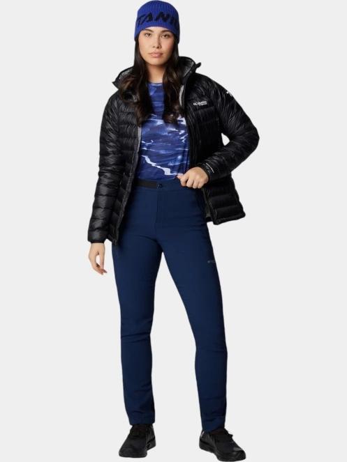 Columbia Arctic Crest Down Hooded Jacket női steppelt átmeneti kabát fekete színben 5