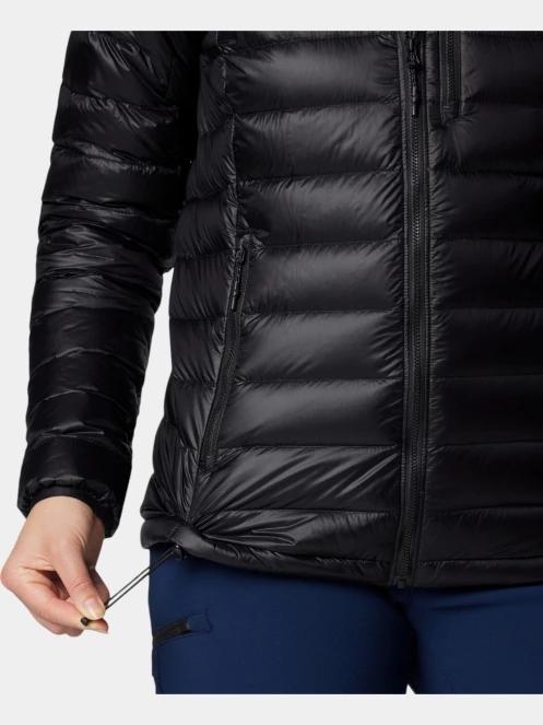 Columbia Arctic Crest Down Hooded Jacket női steppelt átmeneti kabát fekete színben 8