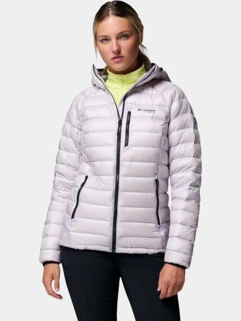 Columbia Arctic Crest Down Hooded Jacket női pehelykabát lila színben 2