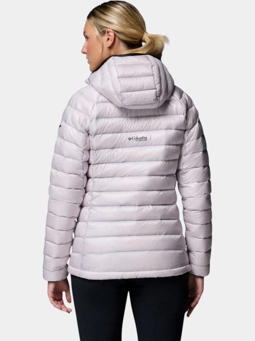 Columbia Arctic Crest Down Hooded Jacket női pehelykabát lila színben 4