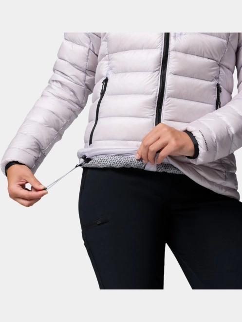 Columbia Arctic Crest Down Hooded Jacket női pehelykabát lila színben 9