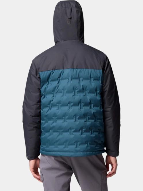 Columbia Grand Trek III Down Hooded Jacket férfi pehelykabát kék színben 4