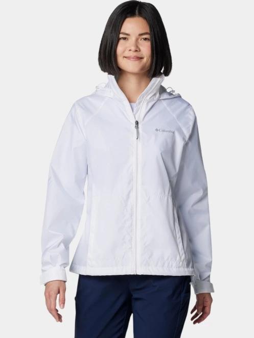 Columbia Switchback IV Jacket női széldzseki fehér színben 2