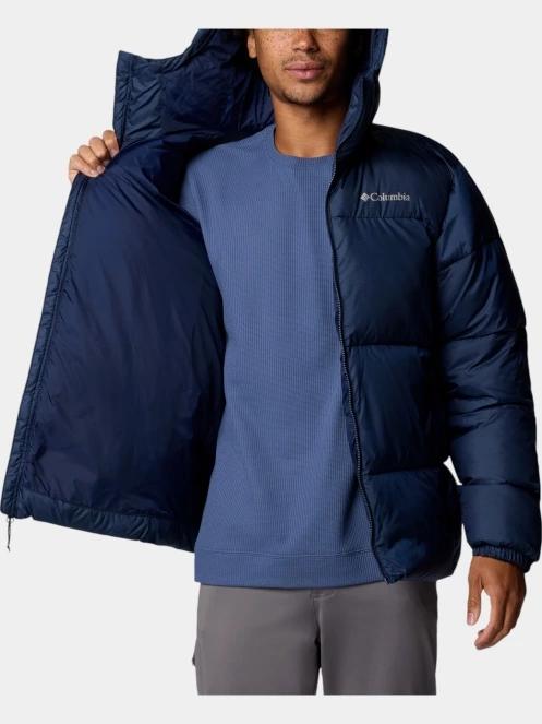Columbia Puffect II Hooded Jacket férfi télikabát kék színben 6