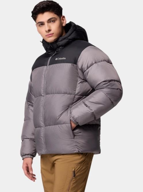 Columbia Puffect II Hooded Jacket férfi télikabát szürke színben 3