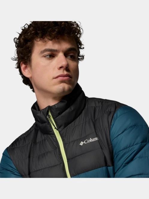 Columbia Powder Lite II Jacket férfi steppelt átmeneti kabát kék színben 10