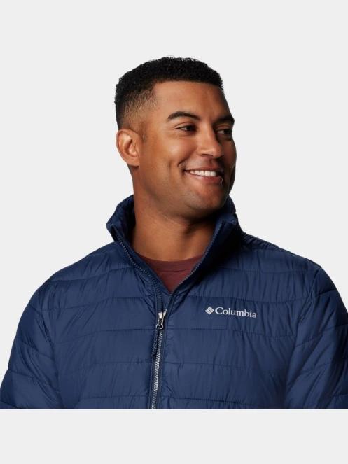 Columbia Powder Lite II Jacket férfi steppelt átmeneti kabát kék színben 9