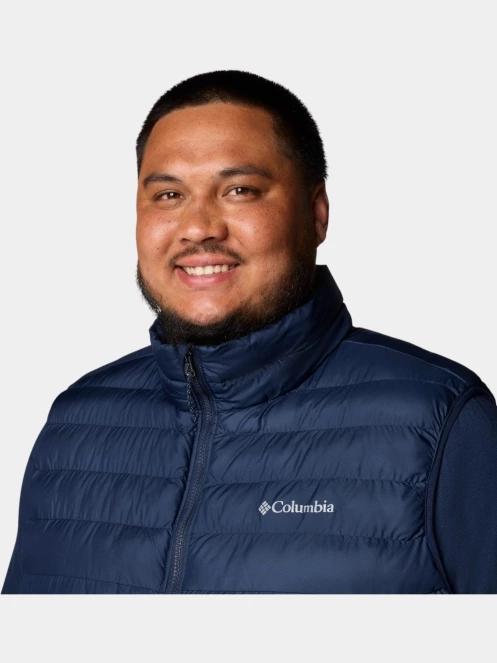 Columbia Powder Lite II Vest férfi mellény kék színben 7