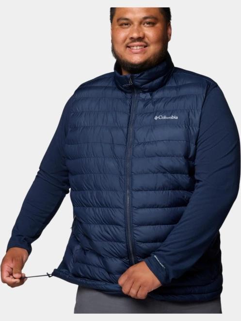 Columbia Powder Lite II Vest férfi mellény kék színben 8