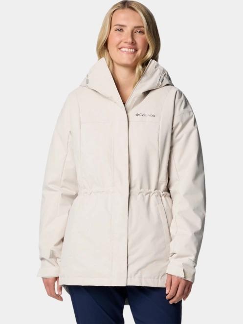 Columbia Hikebound II Long Insulated Jacket női átmeneti kabát homok színben 2