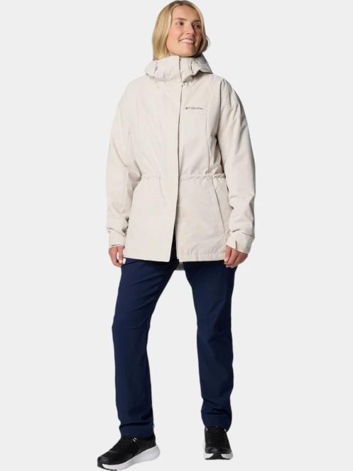 Columbia Hikebound II Long Insulated Jacket női átmeneti kabát homok színben 5