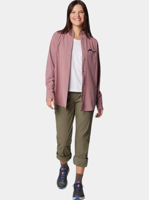 Columbia Leslie Falls Pant II női túranadrág zöld színben 8