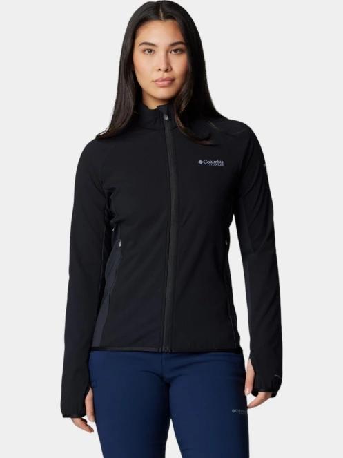 Columbia Spectre Ridge Full Zip Tech Fleece II női polár pulóver zöld színben 2