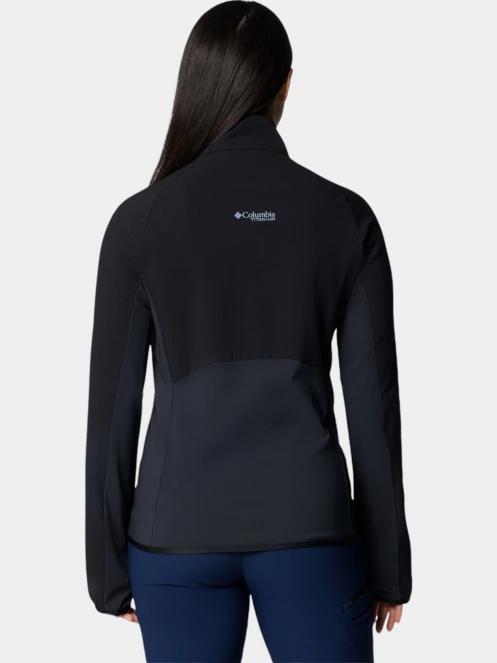 Columbia Spectre Ridge Full Zip Tech Fleece II női polár pulóver zöld színben 4