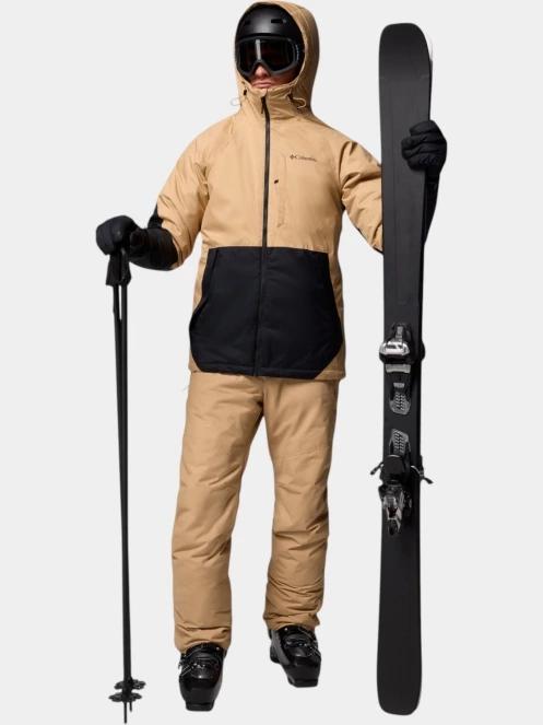 Columbia Snowy Summit Jacket férfi síkabát homok színben 5