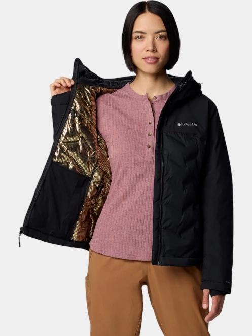 Columbia Grand Trek III Down Jacket női pehelykabát fekete színben 6