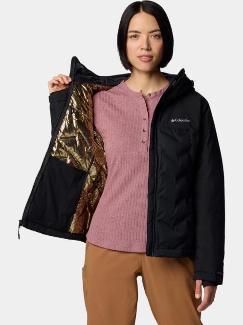 Columbia Grand Trek III Down Jacket női pehelykabát fekete színben 6