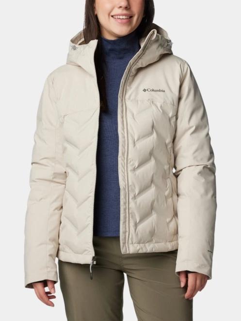 Columbia Grand Trek III Down Jacket női pehelykabát homok színben 5