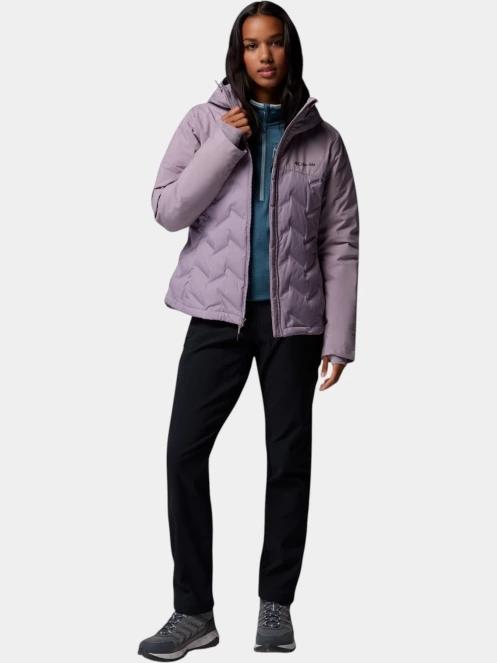 Columbia Grand Trek III Down Jacket női pehelykabát lila színben 5