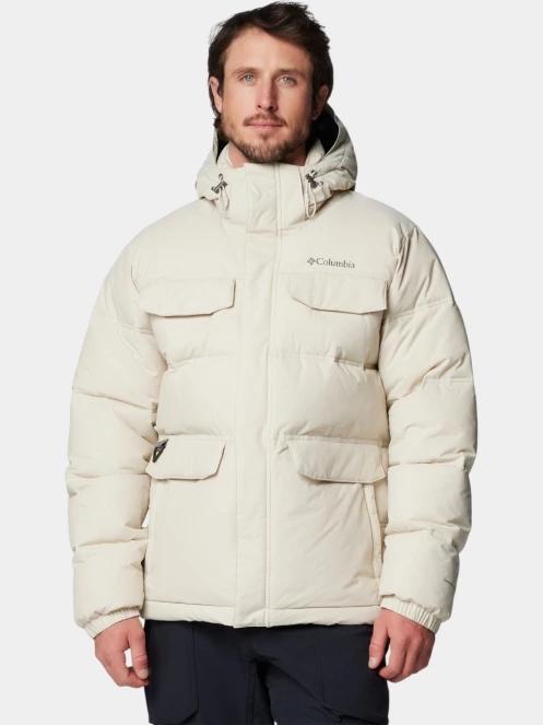 Columbia Landroamer Puffer Jacket férfi télikabát homok színben 2