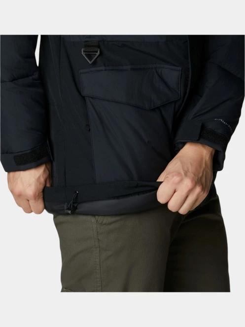 Columbia Marquam Peak Fusion II Parka férfi télikabát fekete színben 7